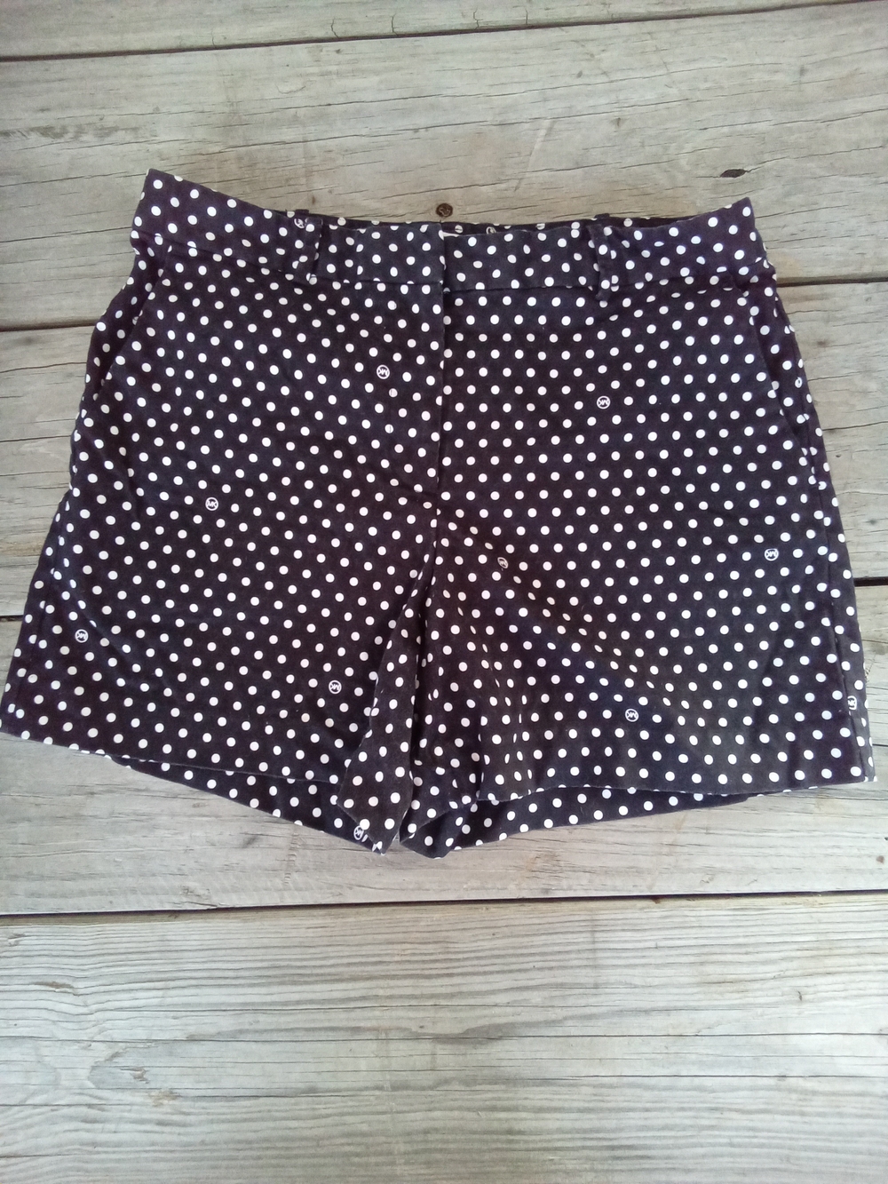 ​Michael Kors Polka Dot Chino Shorts Size 8